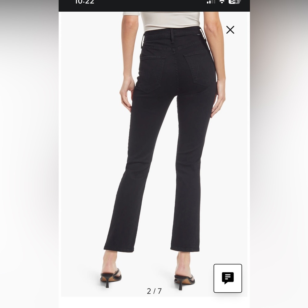 MOTHER high waist Rider Ankle